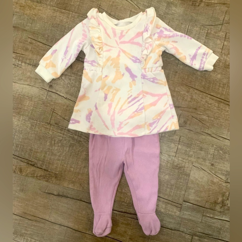 Grayson Mini Infant Tie Dye 2‎ Piece Outfit